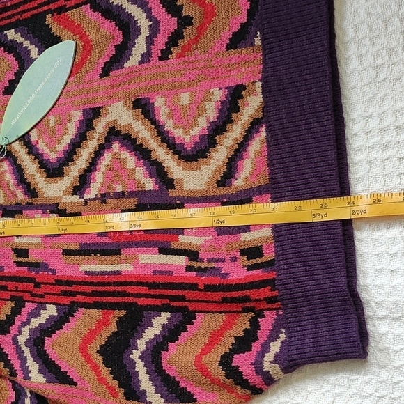New FARM Rio Stripes Patches Sweater size S - Picture 11 of 15